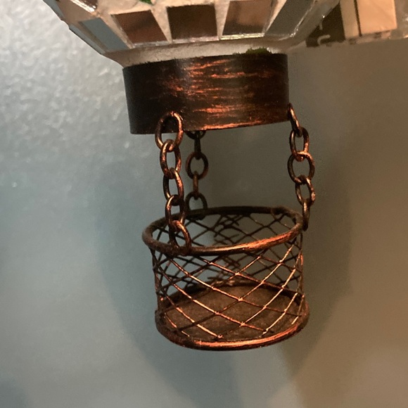 Mosaic Hot Air Balloon Lantern - Multicolor - Picture 5 of 7